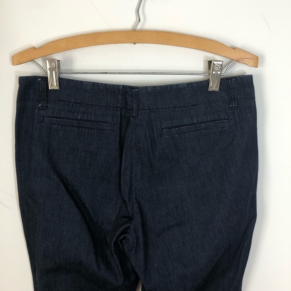 Theory Flare Dark Wash Jeans Sz 10 - Picture 4 of 6